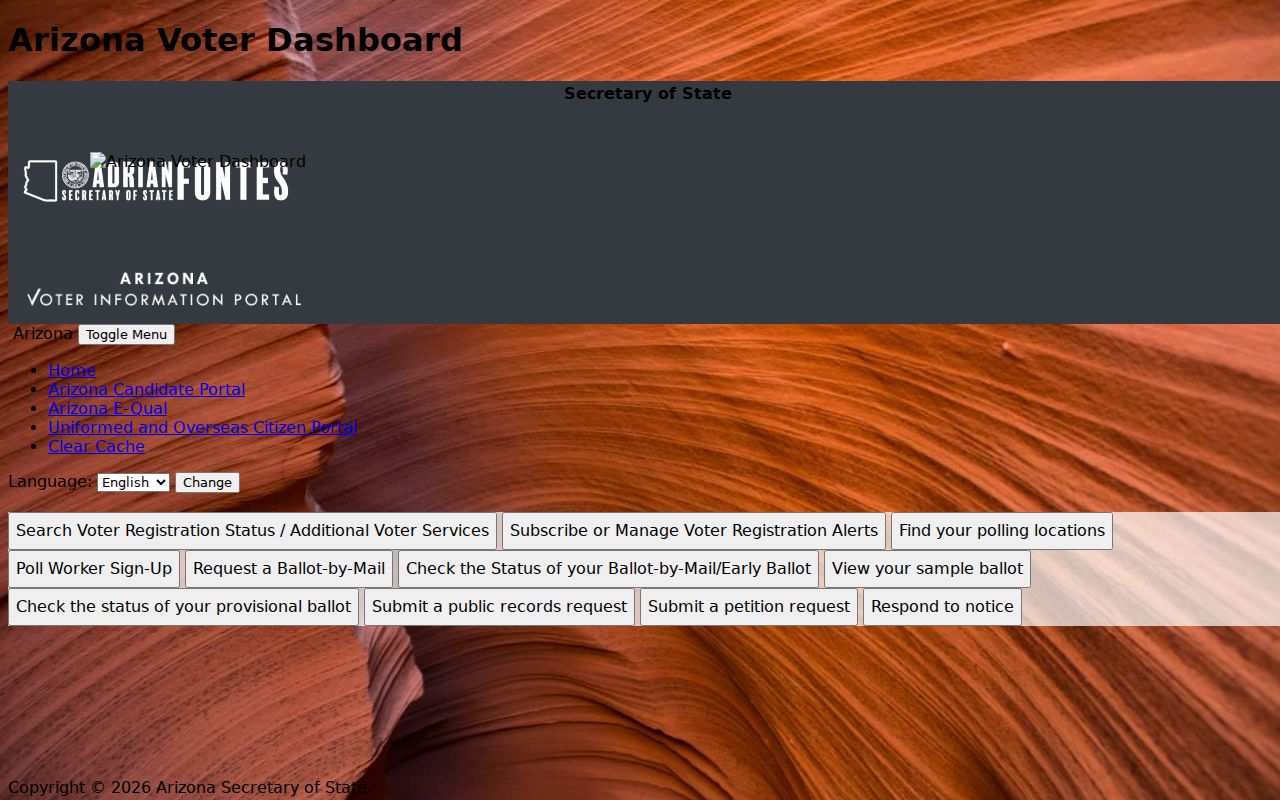 Fountain Hills residents directory voter information lookup